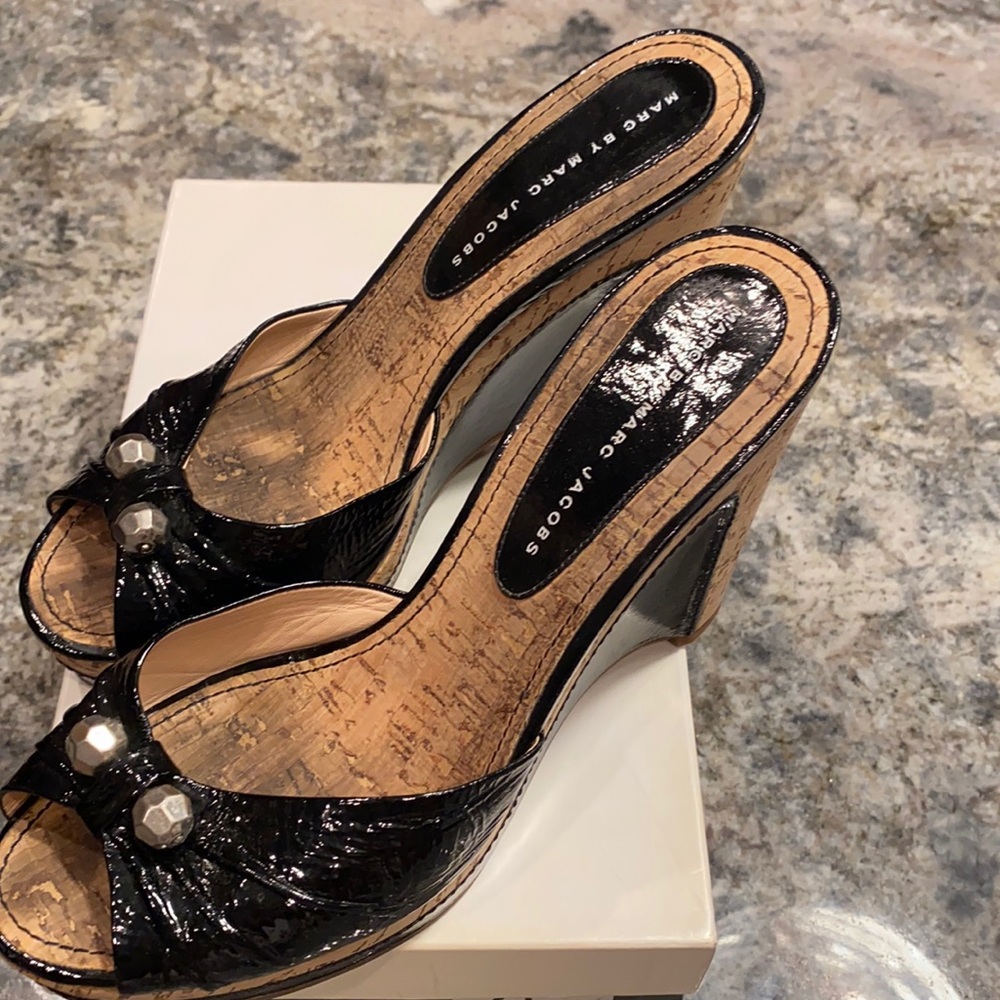 Marc By Marc Jacobs Wedge Slide. Size 39 (9). - image 1